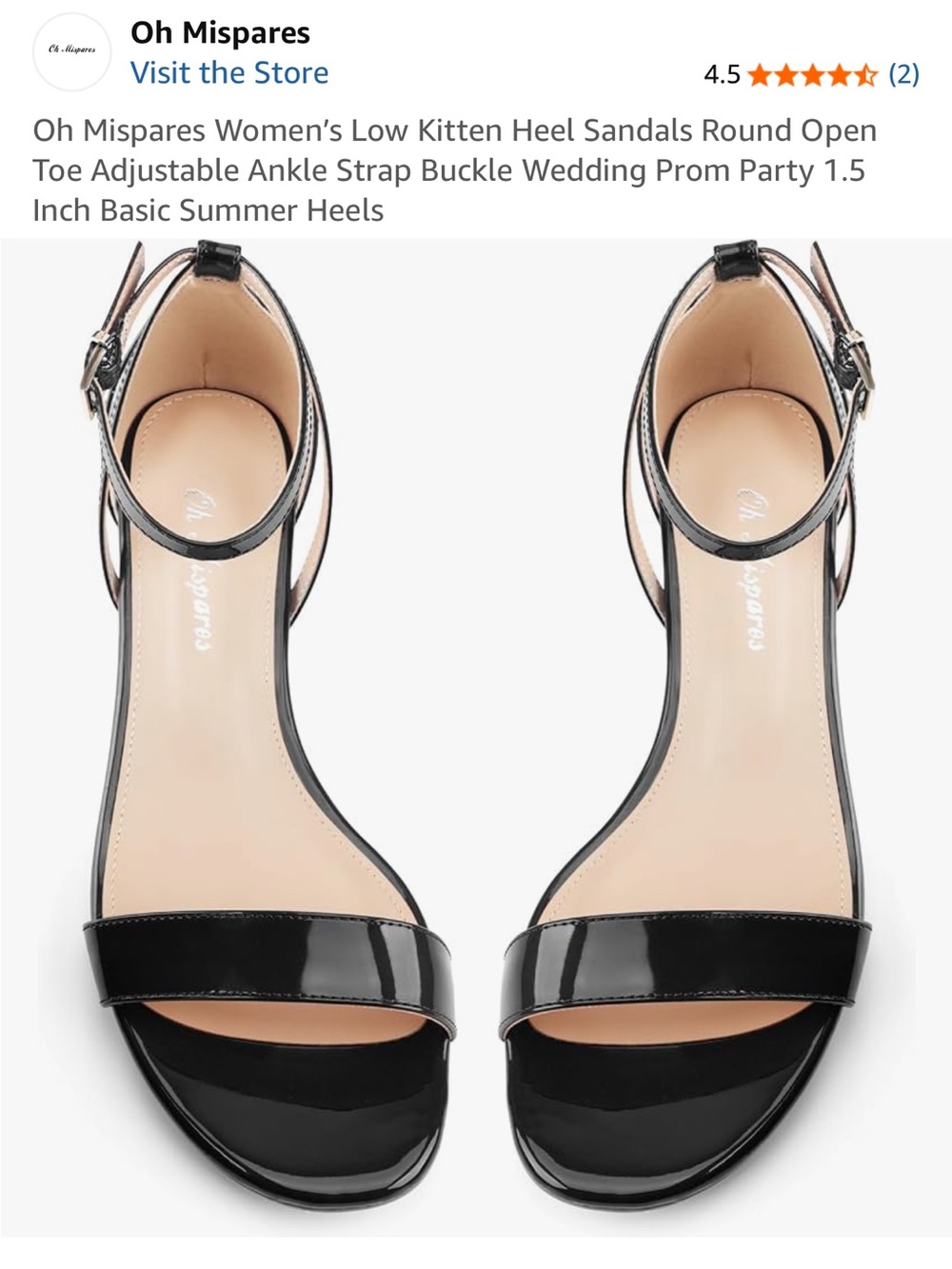 Gorgous black patent leather sandals for all occasion 9 barely worn super flat 9 - Picture 8 of 9